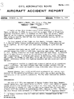 Investigation of Aircraft Accident GENERAL AIRWAYS KERRVILLE TEXAS 19590201