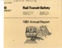 Rail Transit Safety 1981 Annual Report