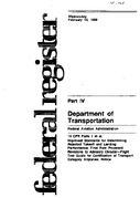 PART 121 AMENDMENTS 121268