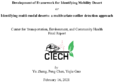 Development of Framework for Identifying Mobility Desert