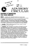 AC 12124 Passenger Safety Information Briefing and Briefing Cards