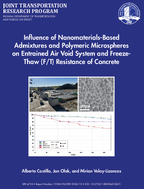 Influence of NanomaterialsBased Admixtures and Polymeric Microspheres on Entrained Air Void System and FreezeThaw FT Resistance of Concrete