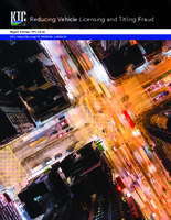 Reducing Vehicle Licensing and Titling Fraud