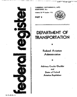 AC 002S Advisory Circular Checklist and Status of Federal Aviation Regulations