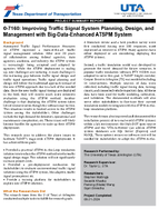 Improving Traffic Signal System Planning Design and Management With BigDataEnhanced ATSPM System Project Summary Report