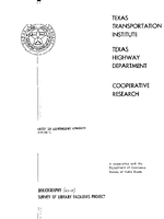 Creep in Lightweight Concrete Bibliography