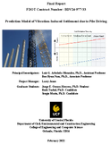 Prediction Model of VibrationInduced Settlement Due to Pile Driving