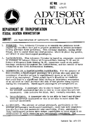 AC 12032 Air Transportation of Handicapped Persons