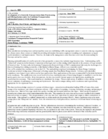 Development of a Statewide Transportation Data Warehousing and Mining System under the Louisiana Transportation Information System LATIS Program Final Report
