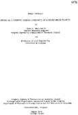Study of a trussed girder composed of a reinforced plastic