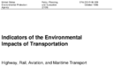 IndicatorsoftheEnvironmentalImpactsofTransportationHighwayRailAviationandMaritimeTransport