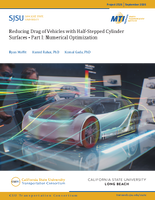 Reducing Drag of Vehicles With HalfStepped Cylinder Surfaces  Part I Numerical Optimization