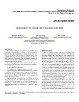 Estimation of the fatigue life of railroad joint bars