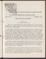 Region VI News February 1952