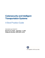 Cybersecurity and Intelligent Transportation Systems Best Practice Guide