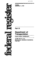 PART 121 AMENDMENTS 121230