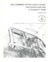 Hull Cleaning Systems Using Cavijet Cavitating Fluid Jets A Feasibility Study
