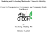 Modeling and Evaluating Multimodal Urban Air Mobility