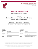 Scenario Discovery for Resilient Urban Systems or The Future Is Big Data