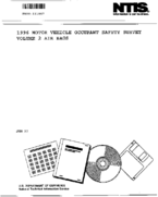 1996 motor vehicle occupant safety survey Volume 2 Air bags