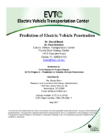 Prediction of Electric Vehicle Penetration