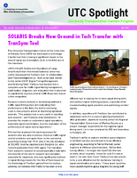 SOLARIS Breaks New Ground in Tech Transfer with TranSync Tool