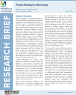 Flexible Routing for Ridesharing Research Brief