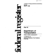 PART 121 AMENDMENTS 121258