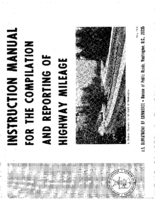 Instruction Manual for the Compilation and Reporting of Highway Mileage