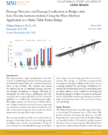 Damage Detection and Damage Localization in Bridges with LowDensity Instrumentations Using the WaveMethod Application to a ShakeTable Tested Bridge Brief