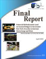 Potential Hydrodynamic Loads on Coastal Bridges in the Greater New York Area due to Extreme Storm Surge and Wave