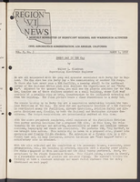 Region VI News March 1952