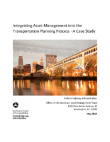Integrating Asset Management into the Transportation Planning Process  A Case Study