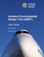 Aviation Environmental Design Tool AEDT user guide version 2a