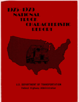 1975  1979 National Truck Characteristic Report 1981
