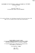 Comparison of properties of fresh and hardened concrete in bridge decks