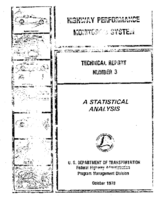 HPMS A Statistical Analysis 1978