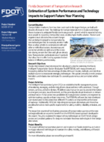 Estimation of System Performance and Technology Impacts to Support Future Year Planning Summary