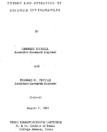 Design and operation of diamond interchanges