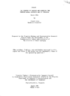 The effects of raising and lowering the minimum legal drinking age in Virginia