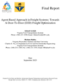AgentBased Approach in Freight Systems Towards A DoorToDoor D2D Freight Optimization