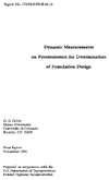 Dynamic Measurements on Penetrometers for Determination of Foundation Design Parameters