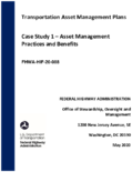 Asset Management Practices and Benefits  Case Study 1