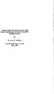 A Preliminary Report on the USDA Railroad Costing System Users Guide
