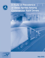 A Study of Prevalence of Sleep Apnea Among Commercial Truck Drivers Final Report