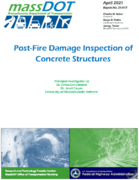 PostFire Damage Inspection of Concrete Structures Final Report