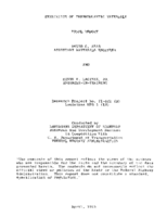 Evaluation of thermoplastic materials  final report