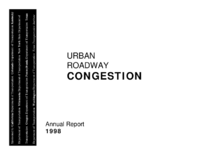 Urban roadway congestion  annual report