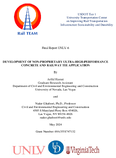 Development of NonProprietary UltraHighPerformance Concrete and Railway Tie Application