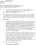 Report of Inadequate Reception Facilities